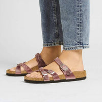 Birkenstock - Women's Franca Braided Oiled Leather Sandals