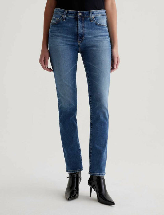 Ag Jeans - Mari Mid-rise Slim Straight Denim