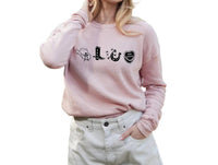 Oat Collective - Howdy Valentine Mineral Sweatshirt