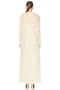 Zimmermann - Burnout Sheath Midi Dress