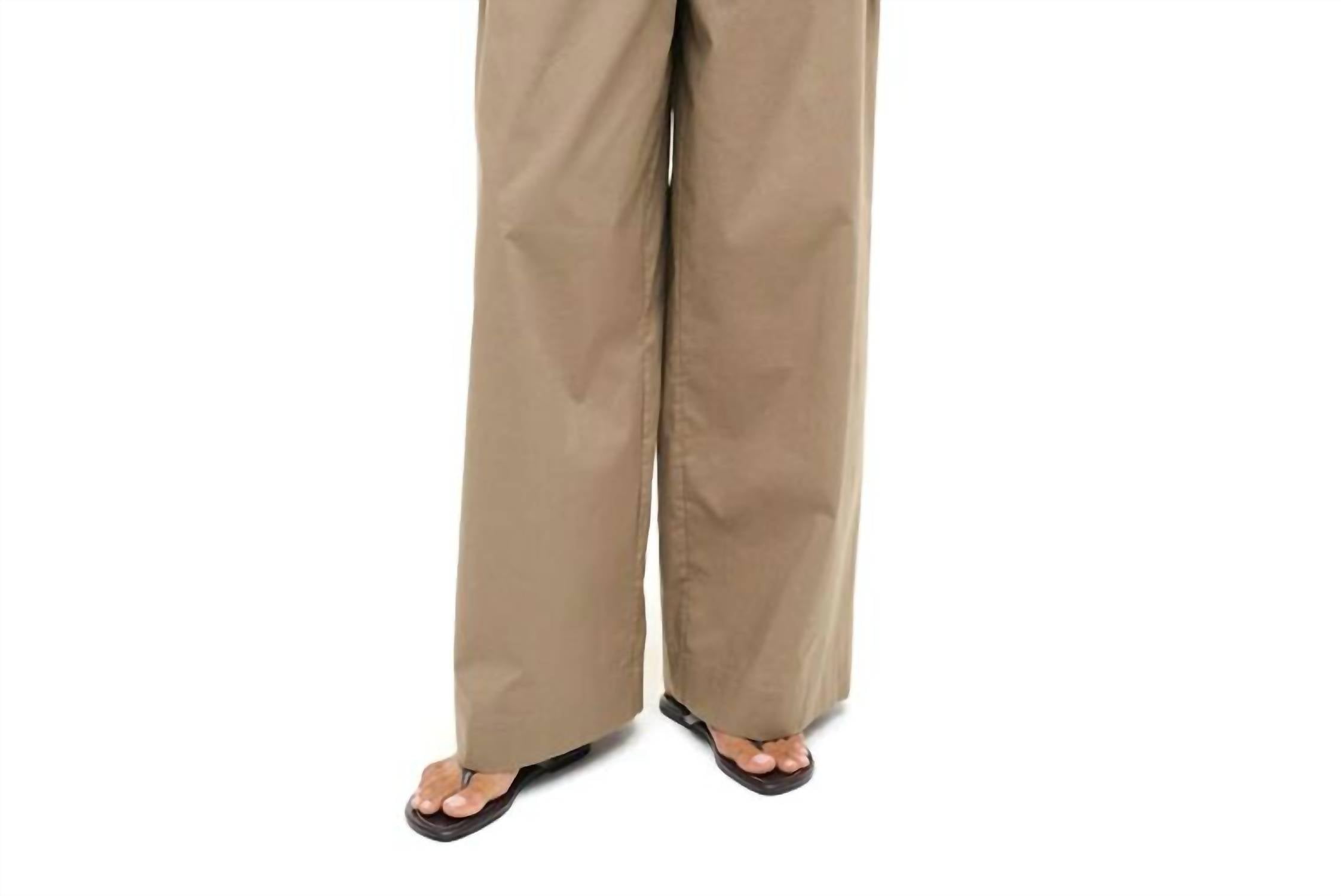 Staud - Bonfire Wide Leg Pull On Pant