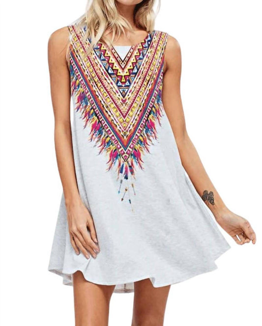 La Vida - Anais Bohemian Mini Dress