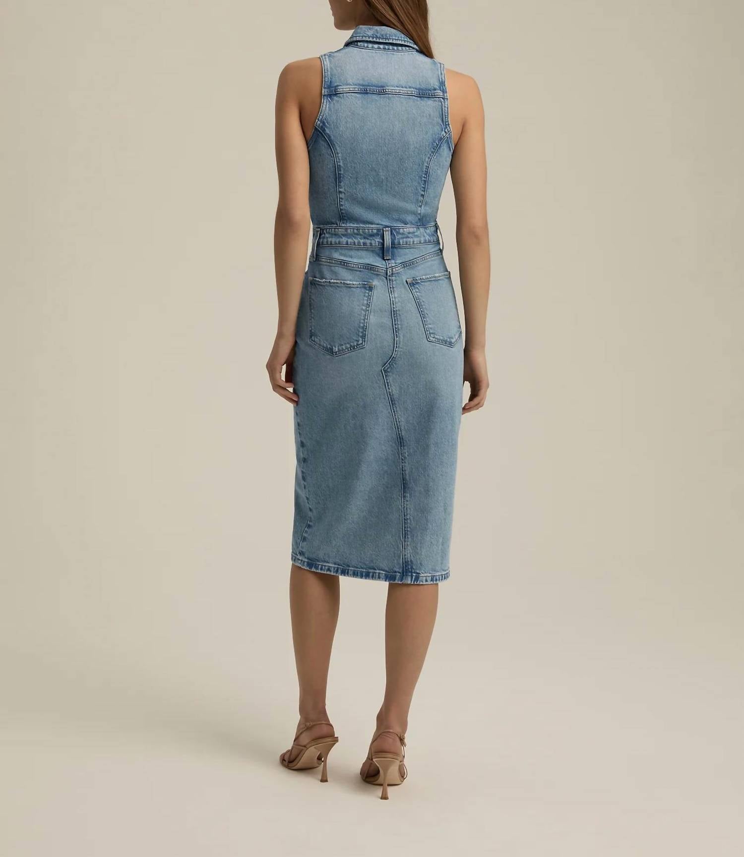 Favorite Daughter - Halter City Dress Denim