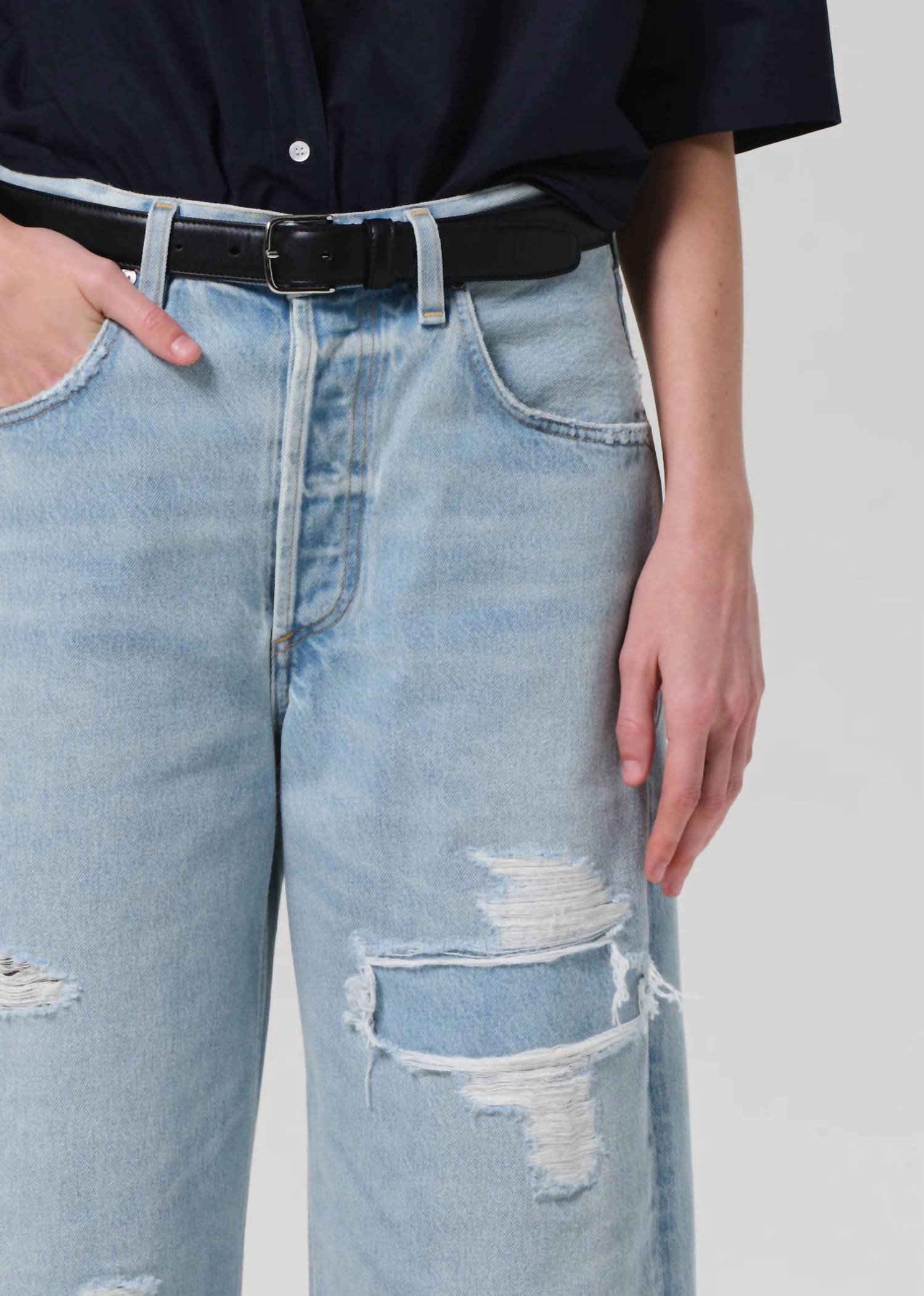 Citizens Of Humanity - Women's Ayla Crop Wide Leg Jeans