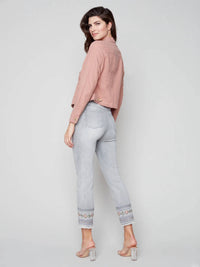 Charlie B - Nougat Linen Jacket