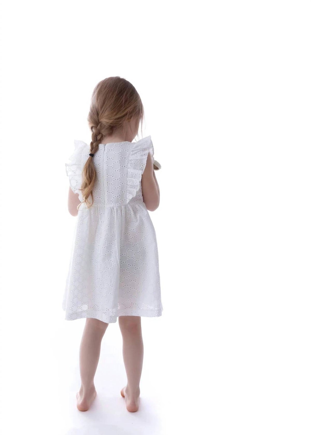 Phlona - Girl's Eyelet Dress