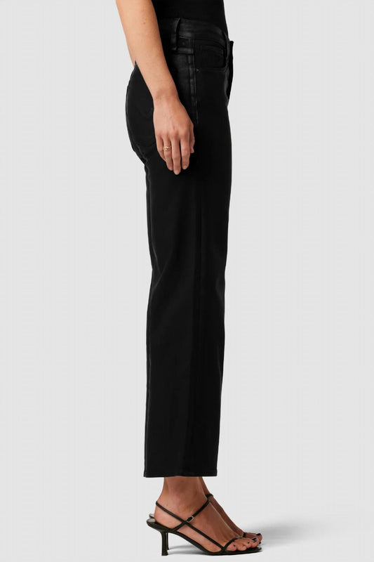 Hudson - Rosie High Rise Wide Leg Ankle Jeans