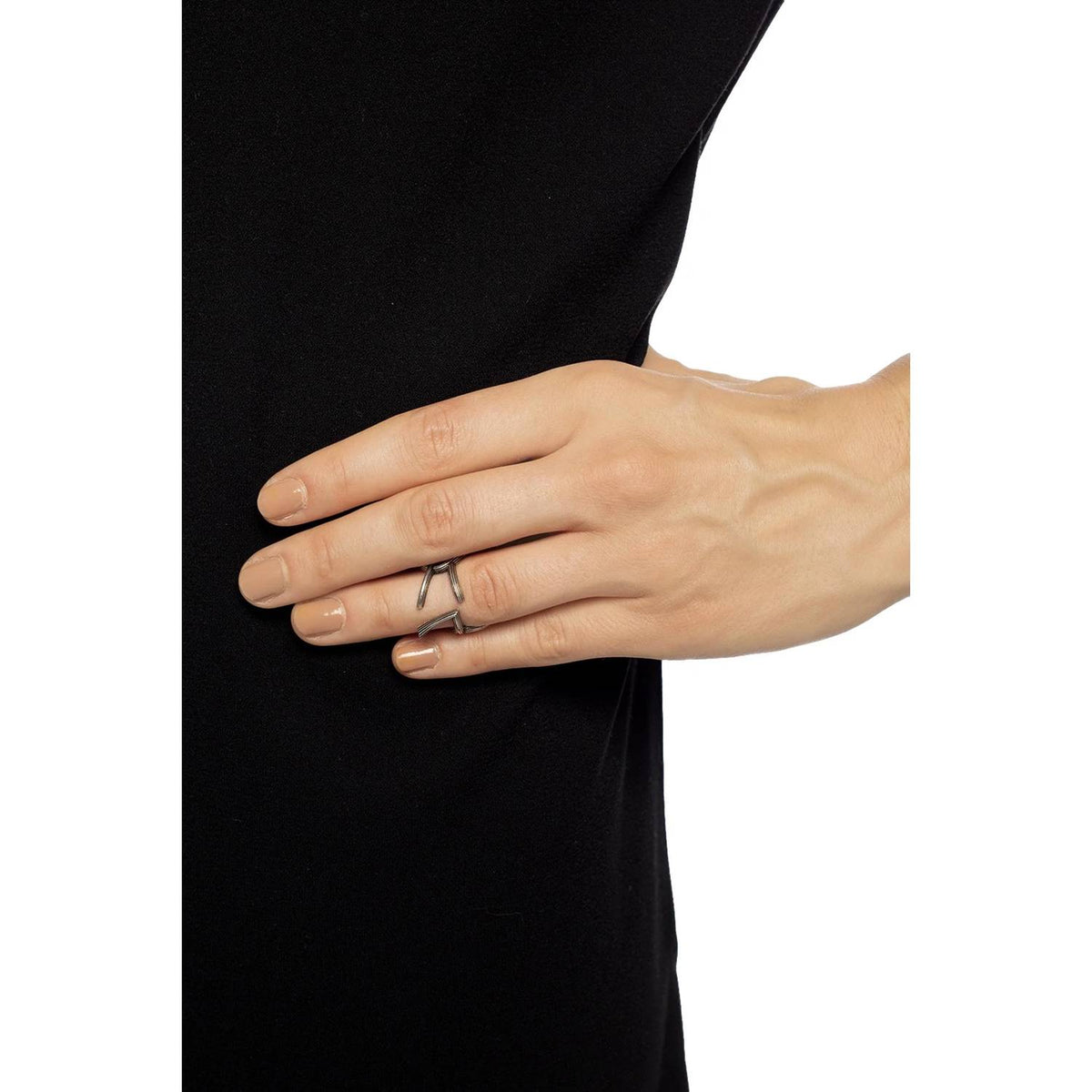 Saint Laurent - Women's Monogram Brass Ring