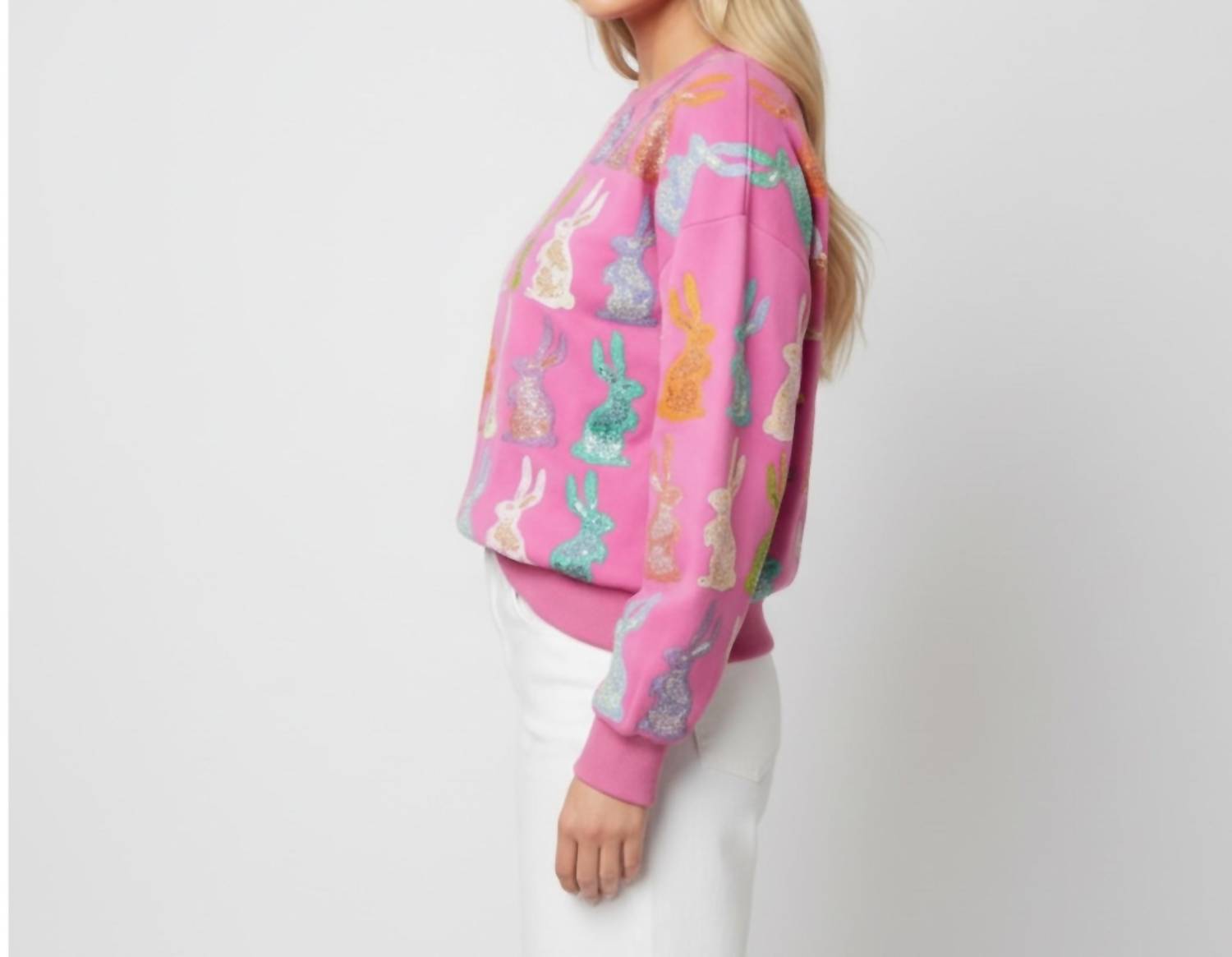 Queen Of Sparkles - Easter Bunny Sweatshirt