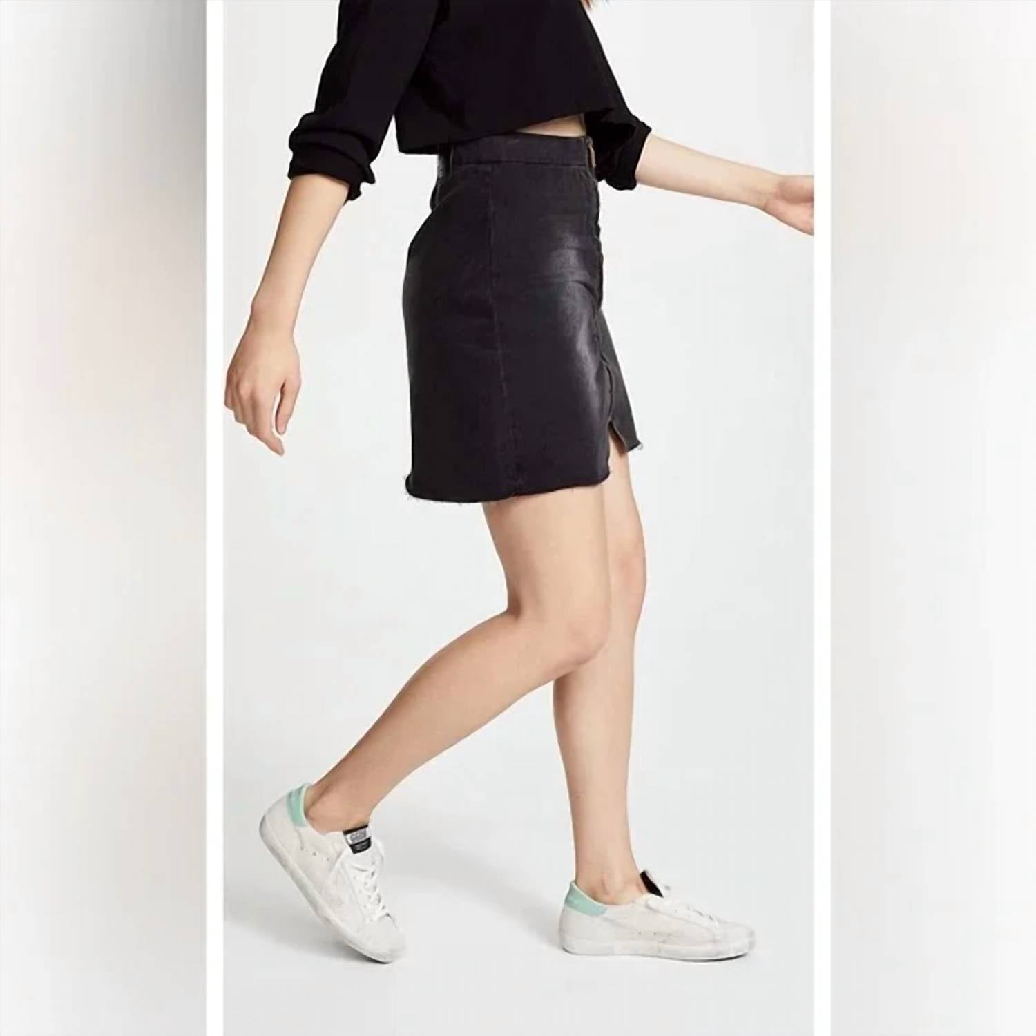 One Teaspoon - Vixen High Waist A-line Skirt