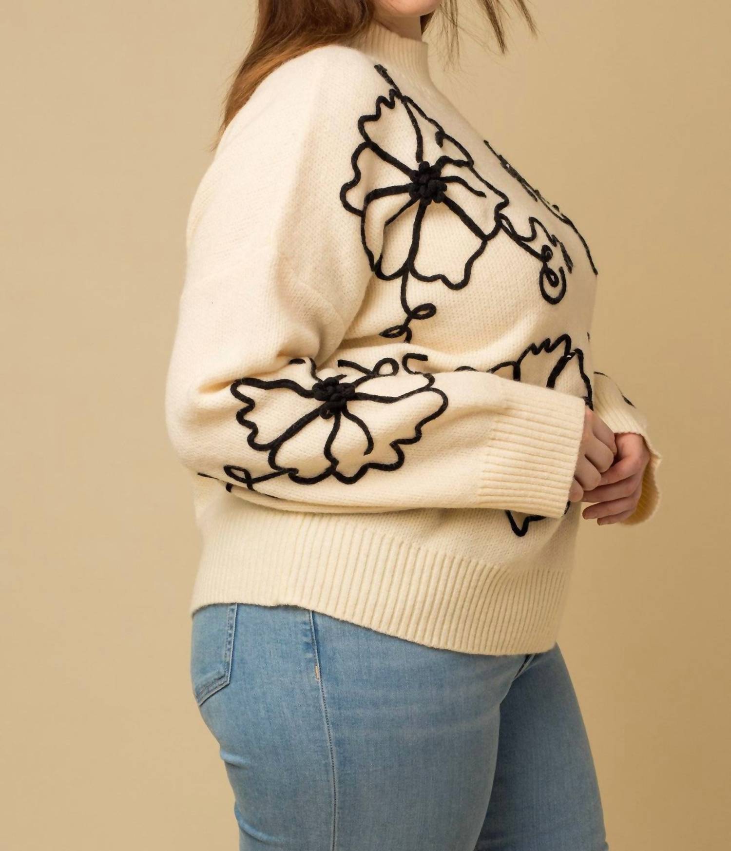 Gilli - Feel Good Stuff Mock Neck Sweater