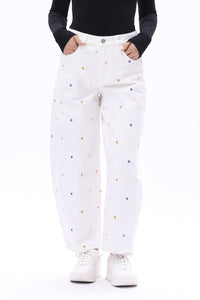 Bayeas - Berlin High Rise Barrel Jeans