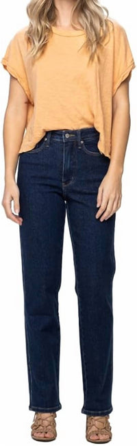 Judy Blue - High Waist Tummy Control Classic Straight Jeans