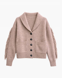 White + Warren - Cashmere Blend Luxe Fringe Coatigan