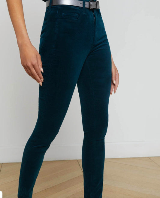 L'Agence - Monique Velvet Skinny Jeans