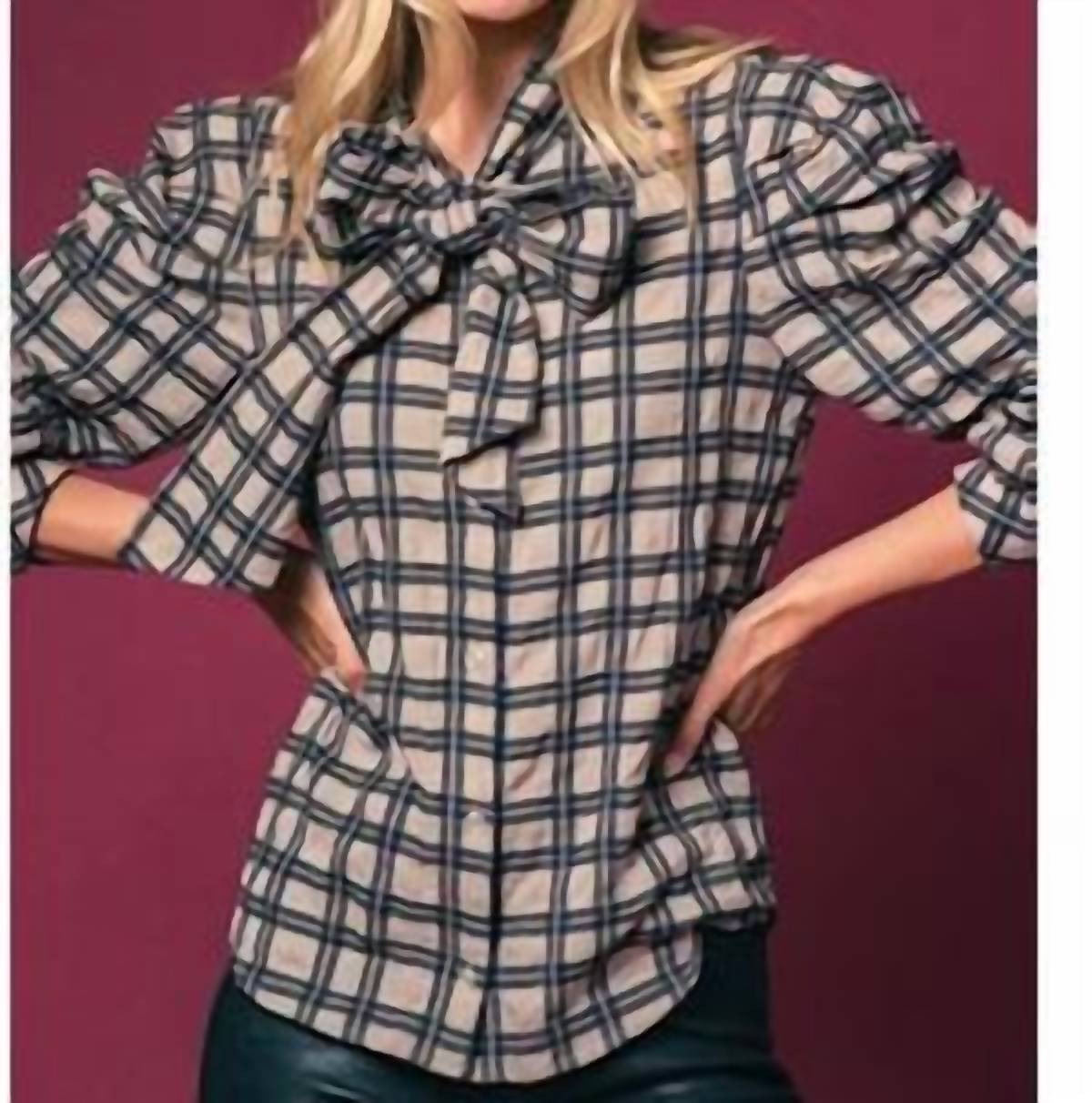 The Shirt - French Bow Shirt