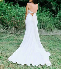Stella York - Clean And Simple Sheath Wedding Dress