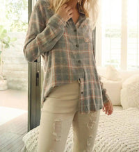 Mystree - Kayla Plaid Shirt