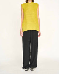 Mirth Baden Silk Pants in black - women's pants