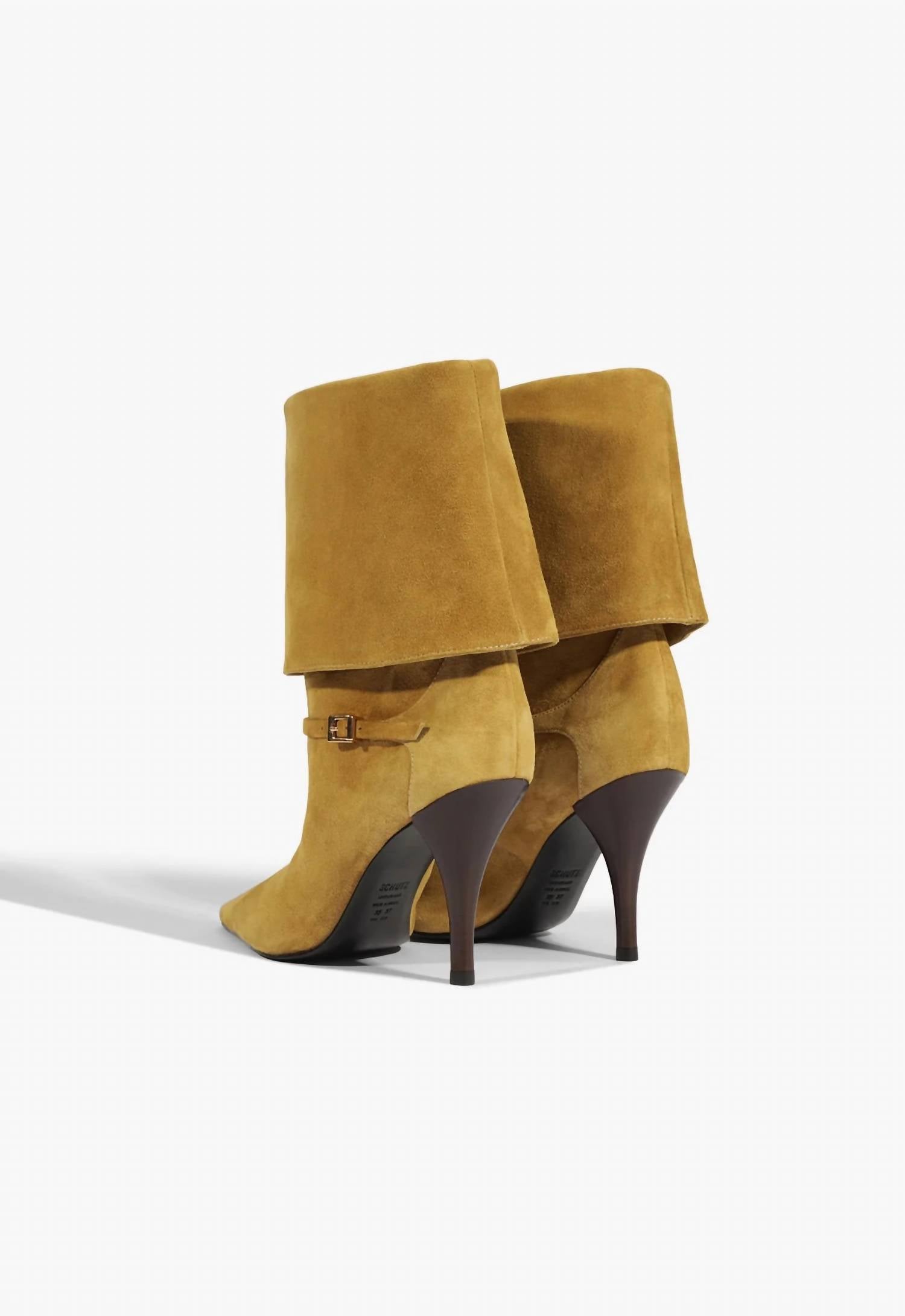 Schutz - Women's Rudy Buckle Heel Boots