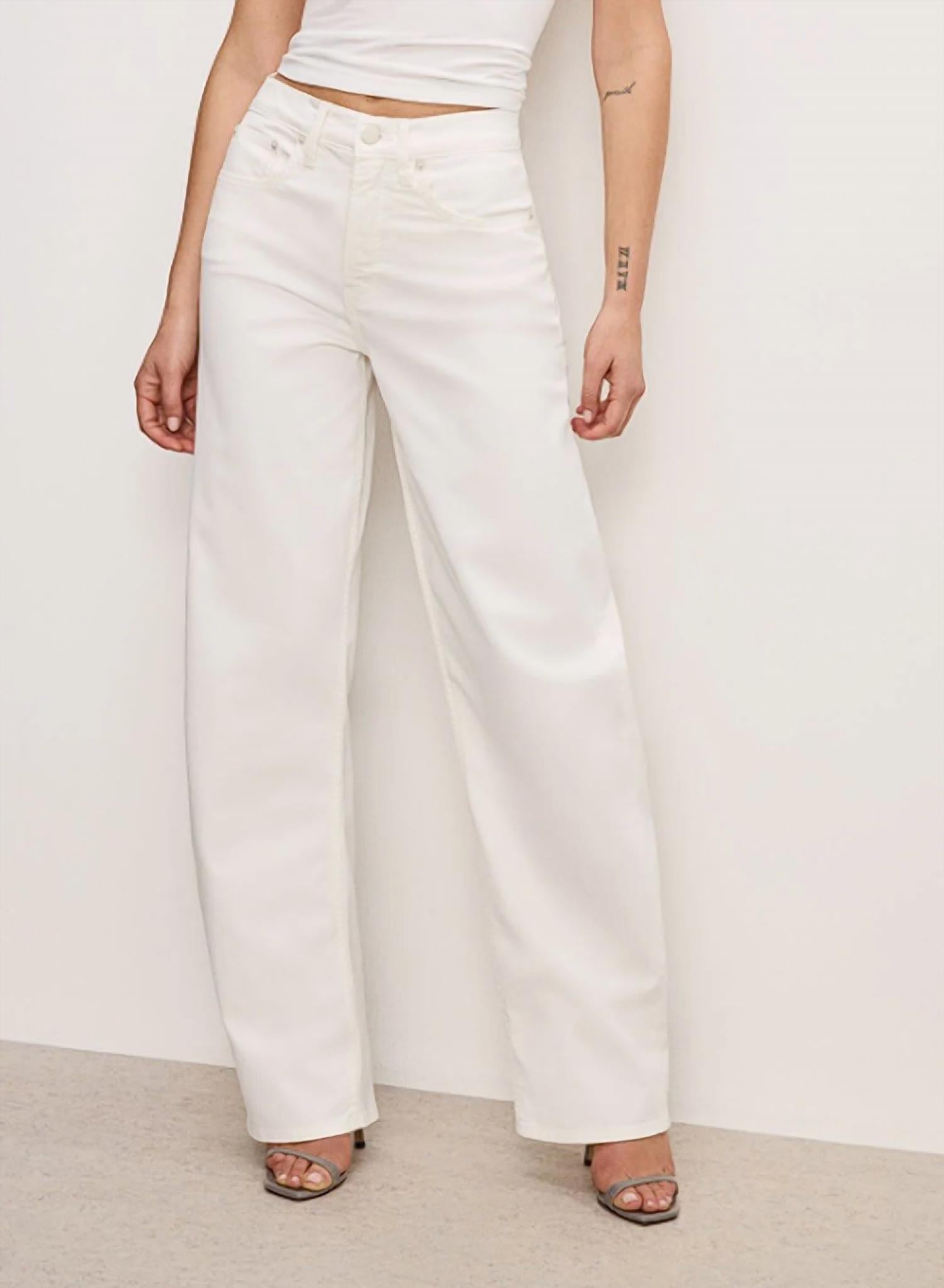 Good American - Good Barrel Twill Pants