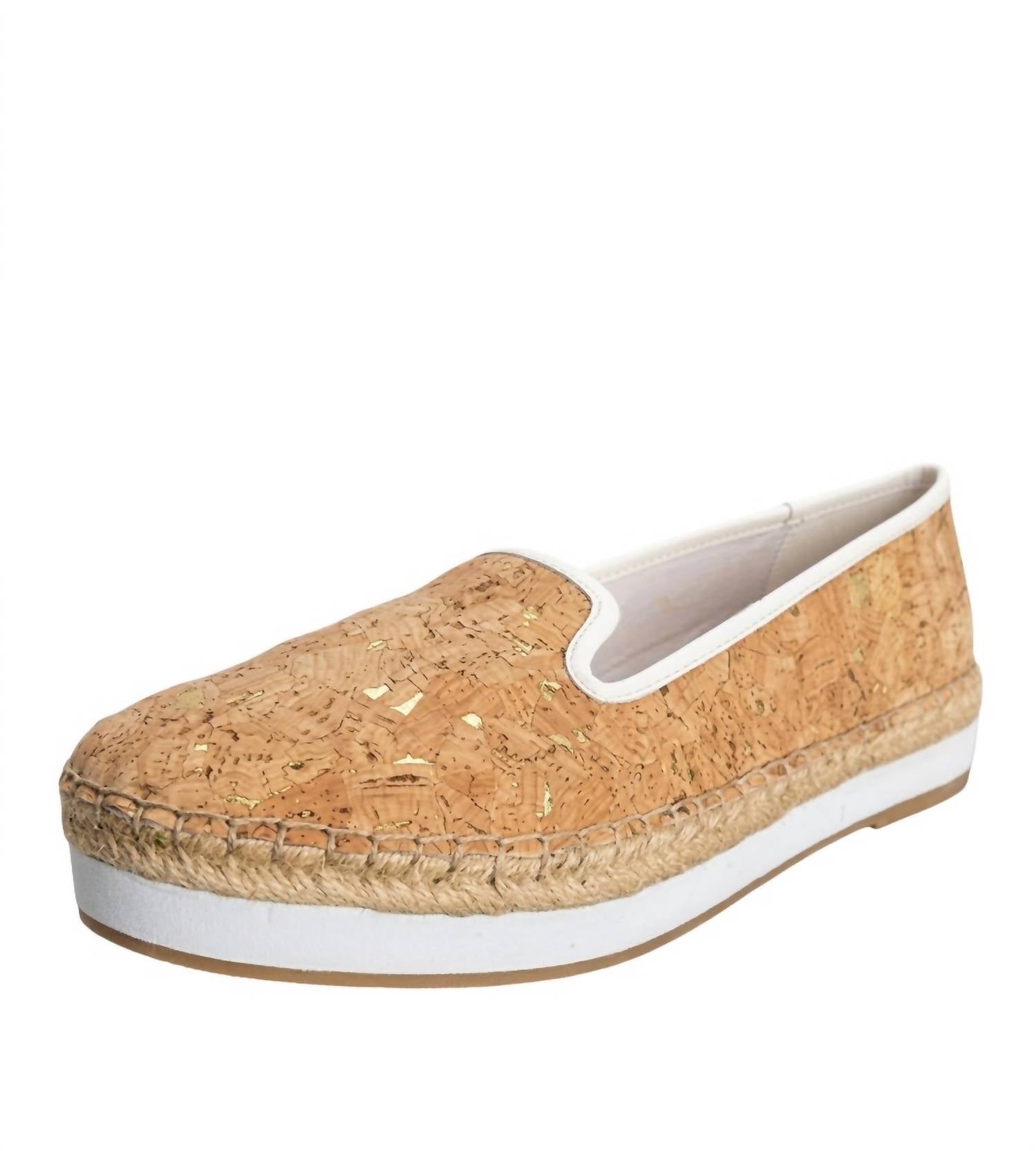 SONDRA ROBERTS Women's Ellie Platform Espadrille Loafers in white - women's shoe