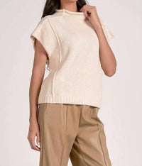 Elan - Maura Cap Sleeve Sweater