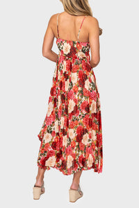 Moon River - Pleated Midi Dress