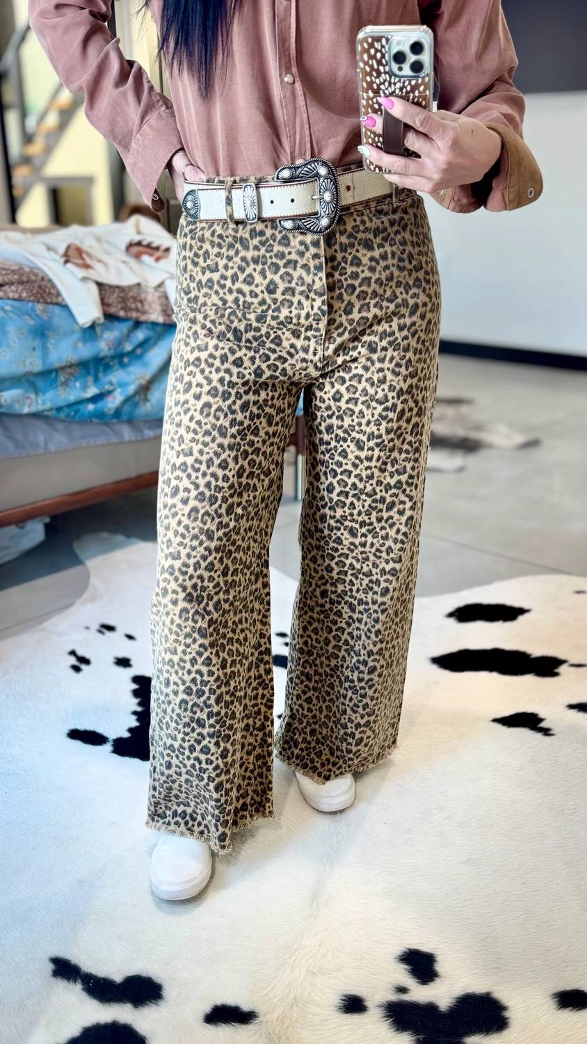 So Me - Leonne Animal Print Pant