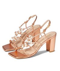 PEARL KNOT 80 BLOCK HEELS