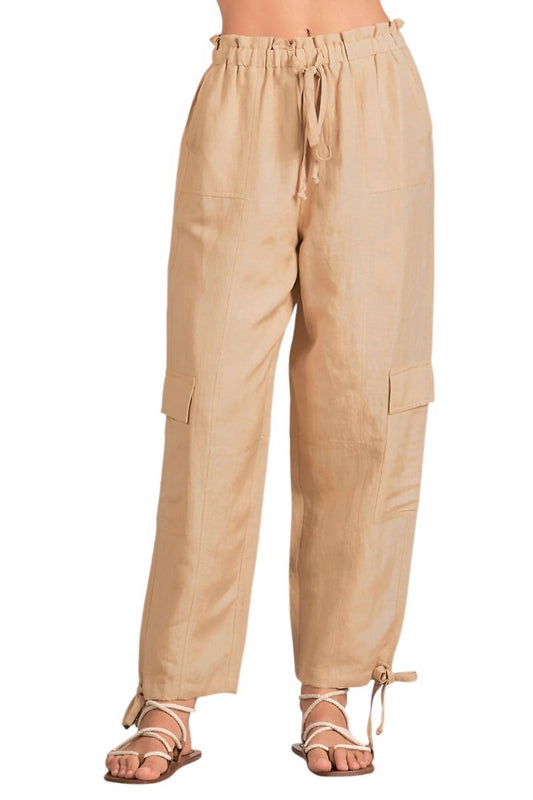 Elan - Drawstring Cargo Pants