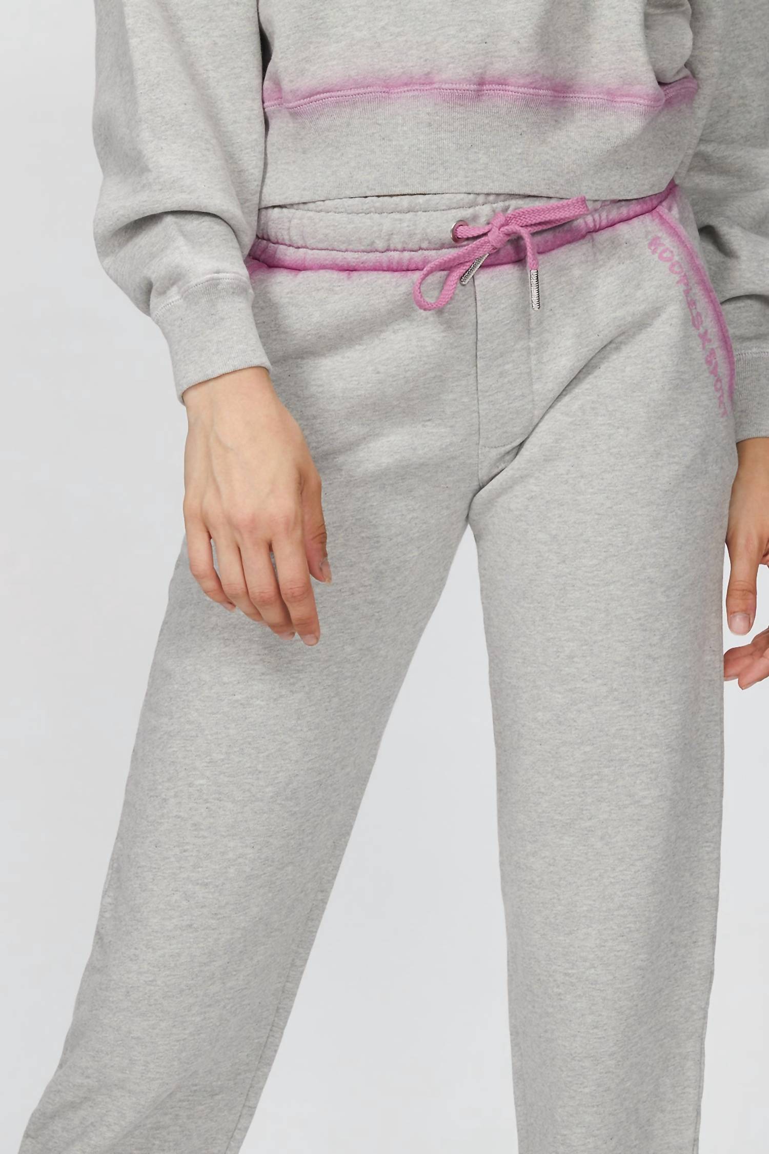 PINK DETAILS JOGGERS