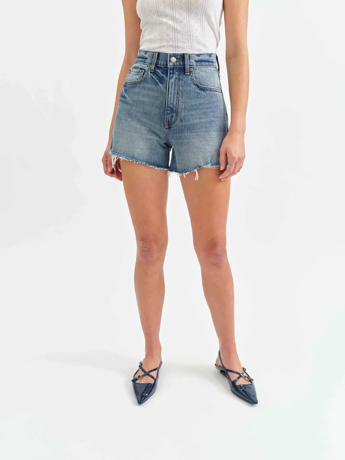 Daze - Knockout High Rise A Line Short