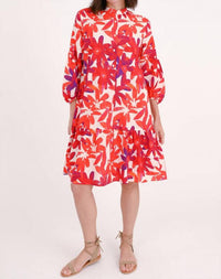 0039 Italy - Mila Ruffled Skirt Mini Dress