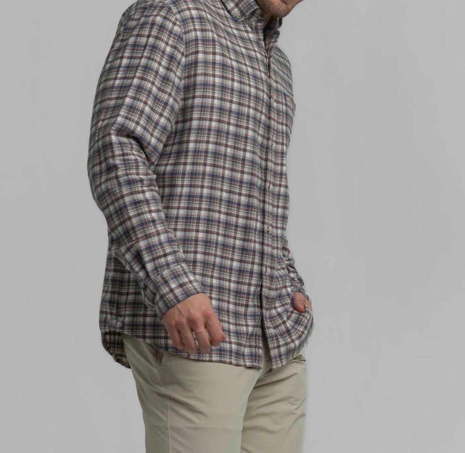 Southern Shirt Company - Long Sleeve Washed Flannel Button-Down