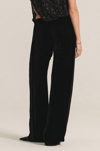 Velvet By Graham & Spencer - Hilma Velvet Track Pants