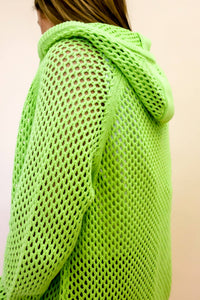 27 Miles Malibu - Georgina Mesh Knit Sweater