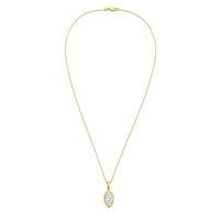 Diana M Jewels - Women's Marquise Lab-Grown Diamond Pendant Necklace (4.00 Ct) - Signature Plus