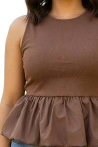 Glam - The Drift Bubble Hem Top