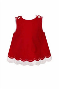 The Proper Peony - Girl's Hazel Corduroy Jumper Dress