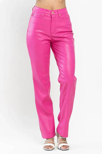 Judy Blue - High Waist Tummy Control Top Straight Pants