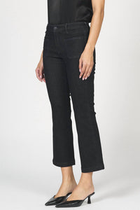 DEAR JOHN DENIM Jeanne Mid Rise Jeans in black - women's jeans - alternate view