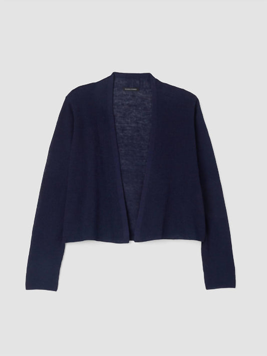 Eileen Fisher - Organic Linen Cotton Cropped Cardigan