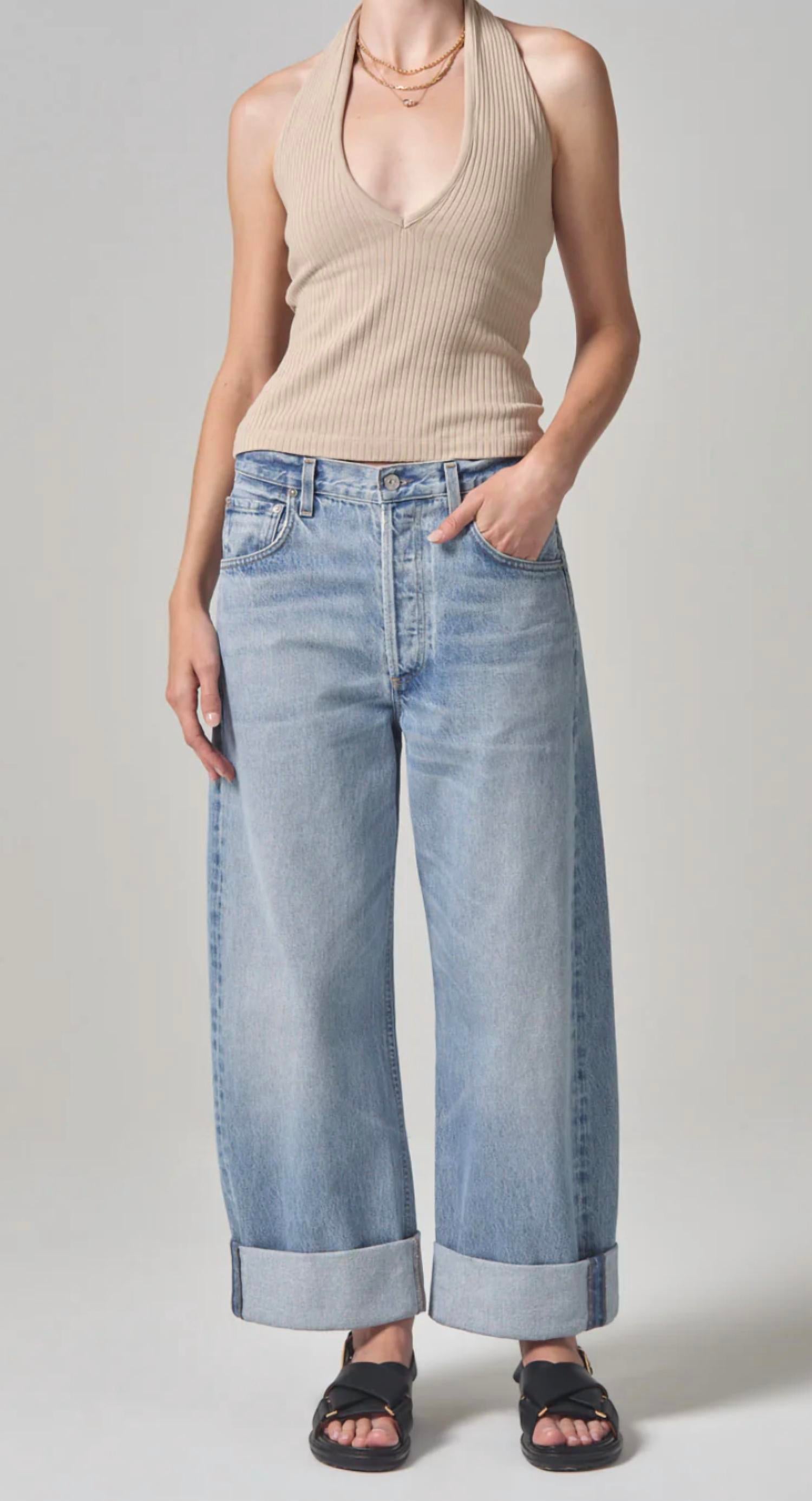 Citizens Of Humanity - Ayla Baggy Cuffed Crop Jeans
