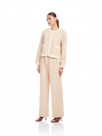 Fifteen Twenty - Myra Contrast Cropped Jacket