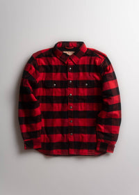 Iron & Resin Men's Buffalo Shirt in red - men's shirt