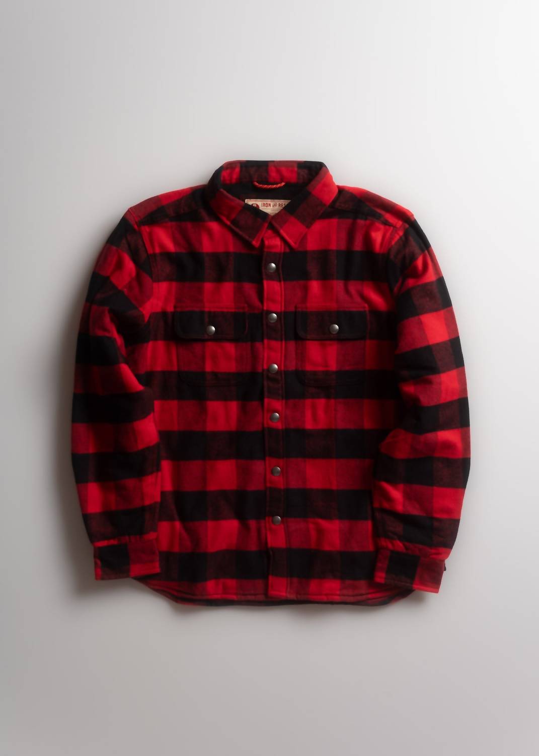 Iron & Resin Men's Buffalo Shirt in red - men's shirt
