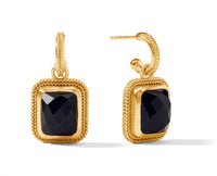Julie Vos - Women's Cheval Hoop & Charm Earring