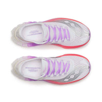SAUCONY Women's Endorphin Pro 4 Running Shoe in 340 white crocus - women's sneaker - view 4