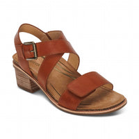 Aetrex Women's Kristin Sandal in cognac - women's sandal